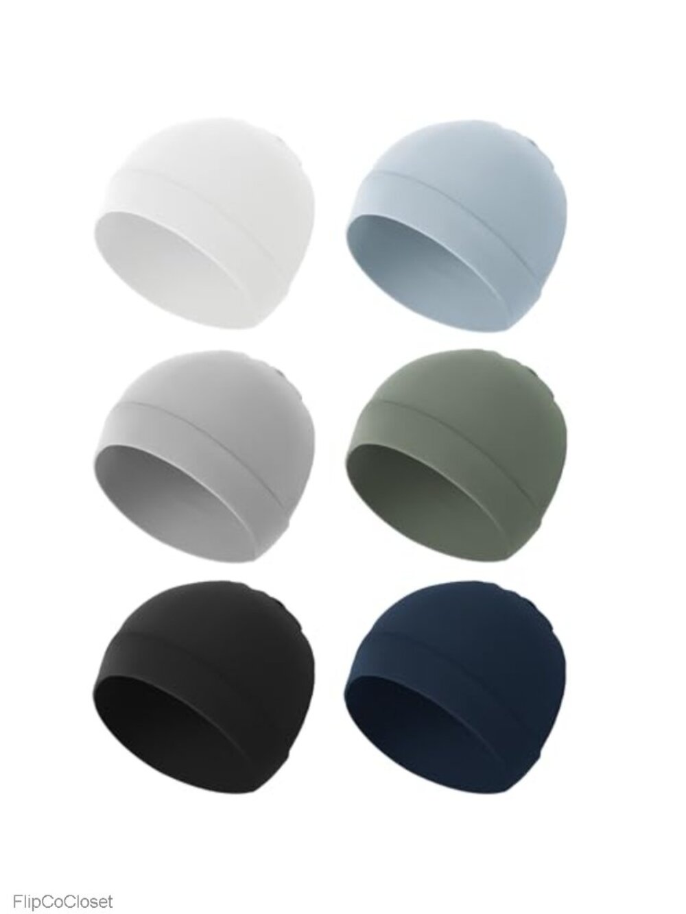 Newborn Baby Beanies 6 Pack Soft Stretch Hats 0-6M
